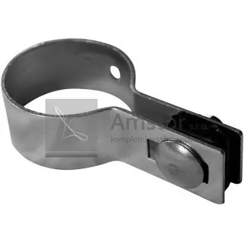 Příslušenství pro plot Objímka průmyslového panelu, průměr 48 mm Zn, koncová