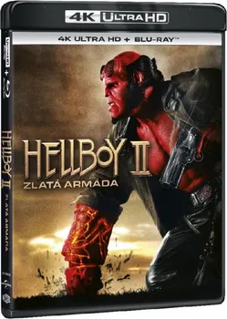 Blu-ray film Blu-ray Hellboy 2: Zlatá armáda 4K Ultra HD Blu-ray + Blu-ray (2008) 2 disky
