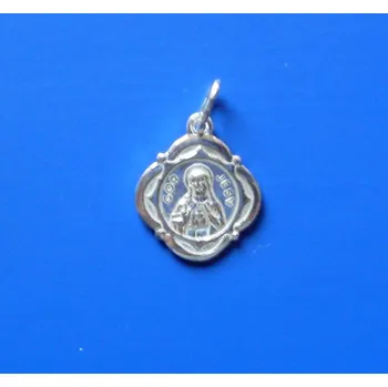 Přívěsek Přívěsek Benedikt zdobený Z403, Materiál: Bílé zlato, ryzost 585/1000