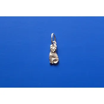 Přívěsek Přívěsek kočka sedící Z178, Materiál: Bílé zlato, ryzost 585/1000