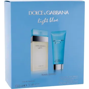 Dolce & Gabbana Light Blue W EDT, 100 ml + tělový krém 100 ml
