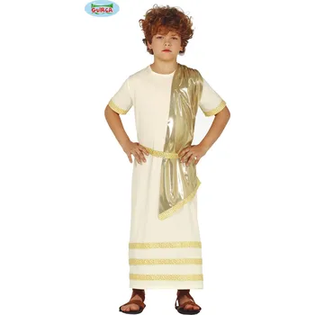 Karnevalový kostým Guirca Fiestas Španělsko Říman - dětský kostým světlý varianta: 10 až 12 let