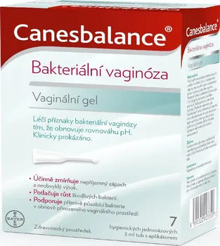 Intimní hygienický prostředek Bayer Canesbalance vaginální gel 7x 5 ml