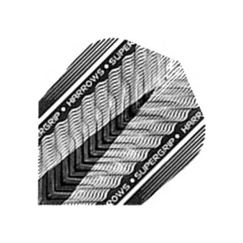 Příslušenství pro šipky Letky na šipky Harrows Supergrip X 0973 stříbrná