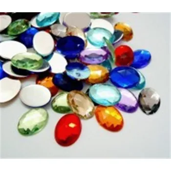 Kabošonek 10x8x3mm 10ks L3155, Barva písková žluť L3155