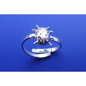 Prsten Prsten beruška P030, Materiál: Růžové zlato, ryzost 585/1000