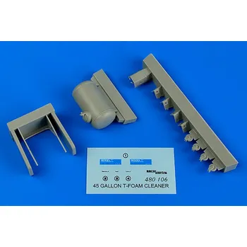 Plastikový model Aerobonus 1/48 Model T-Foam cleaner (45 gallon)