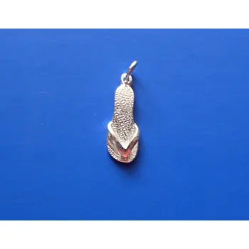 Přívěsek Přívěsek sandál Z102, Materiál: Bílé zlato, ryzost 585/1000