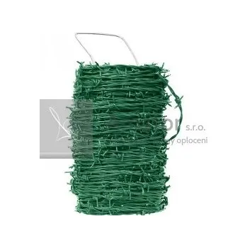 Příslušenství pro plot Ostnatý drát 100 m, zelený