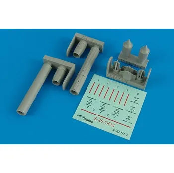 Plastikový model Aerobonus 1/48 S-25-OFM air-to-ground rocket