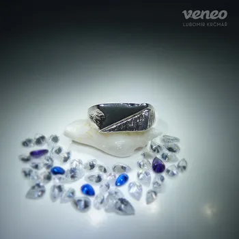 Prsten Prsten s plastikou P039, Materiál: Růžové zlato, ryzost 585/1000