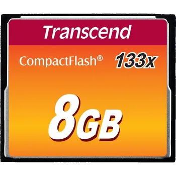 Paměťová karta Transcend CompactFlash 8GB TS8GCF133