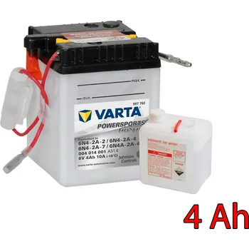 Motobaterie Motobaterie VARTA POWERSPORTS FRESHPACK 6 V , 4 Ah , 004014 , 6N4-2A-7 (VARTA)