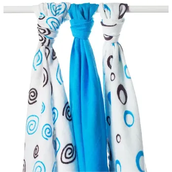 látková plena XKKO Bambusové pleny 30 x 30 cm 9 ks