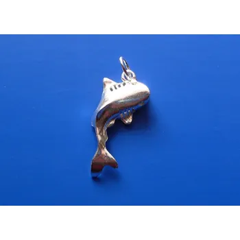 Přívěsek Přívěsek žralok Z229, Materiál: Bílé zlato, ryzost 585/1000