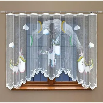 Interie Remedios bílá jednorožec 160 x 300 cm