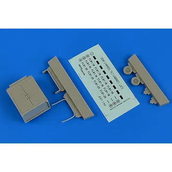 Plastikový model Aerobonus 1/48 USAF 2-wheeled tilt cabinet - late