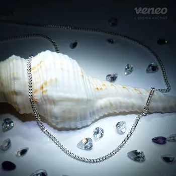 Řetízek Stříbrný řetízek Pancer 1,4mm Délka: 38