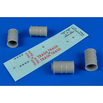 Plastikový model Aerobonus 1/48 US 55 gallon barrels (empty)