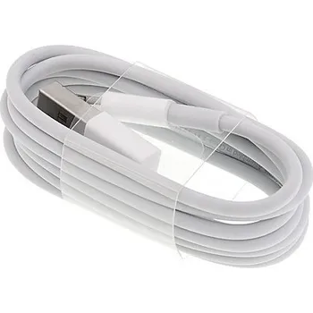 Datový kabel Synchronizační a nabíjecí kabel Lightning pro Apple iPhone / iPad / iPod - bílý - délka 1m