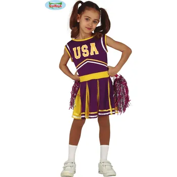 Karnevalový kostým Guirca Fiestas Španělsko Malá roztleskávačka varianta: 3 až 4 roky