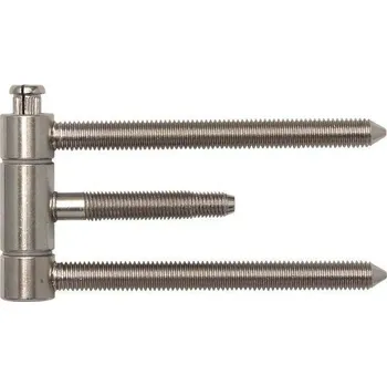 pant Nasouvací závěs 3-dílný 18 mm, vhodný pro protipožární dveře, ocel poniklovaná | Dveře a&nbsp;dveřní příslušenství Dveřní panty, Dveřní závěsy Panty na dveře SFS