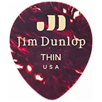 Trsátko Dunlop Genuine Celluloid Shell 485P05MD Thin