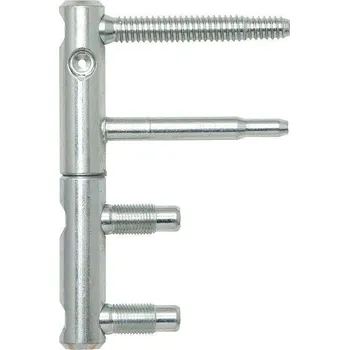 pant Závěs pro ocel.zár.3-DIM 2 dílný,bez poj.proti vysaz.,ø 15mm, pozink stř. | Dveře a&nbsp;dveřní příslušenství Dveřní panty, Dveřní závěsy Panty na dveře SFS