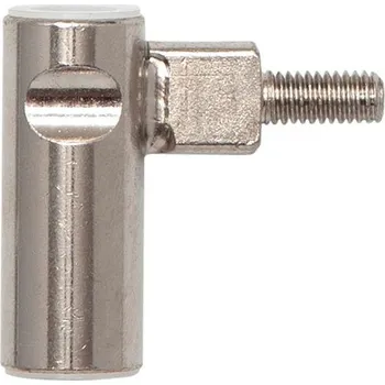 pant Dv.závěs rám.díl INCANTO 3-dílný,zalomený,levý,výška záv. 38,5mm,ocel ponikl. | Dveře a&nbsp;dveřní příslušenství Dveřní panty, Dveřní závěsy Panty na dveře SFS