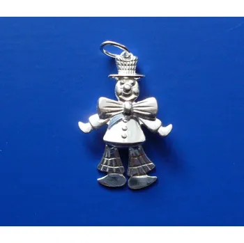 Přívěsek Přívěsek klaun-houpací Z112, Materiál: Bílé zlato, ryzost 585/1000