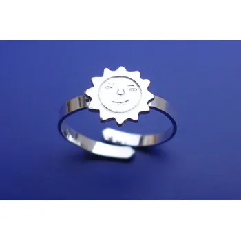 Prsten Prsten sluníčko P065, Materiál: Stříbro, ryzost 925/1000