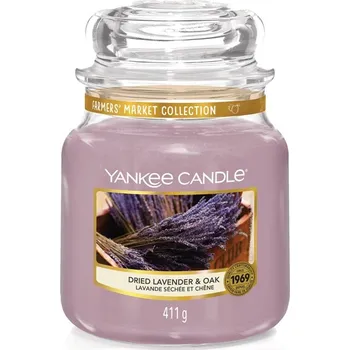Svíčka Yankee Candle Dried Lavender & Oak
