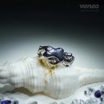 Prsten Prsten milenci P144, Materiál: Růžové zlato, ryzost 585/1000