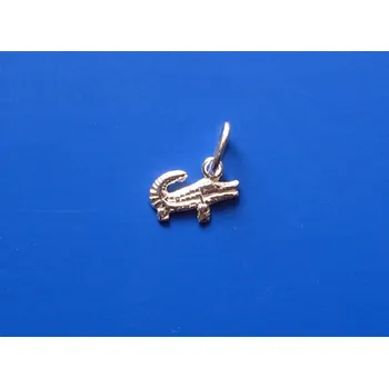 Přívěsek Přívěsek krokodýl Z167, Materiál: Růžové zlato, ryzost 585/1000