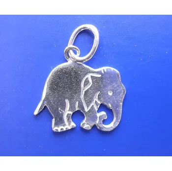 Přívěsek Přívěsek slon Z013, Materiál: Bílé zlato, ryzost 585/1000