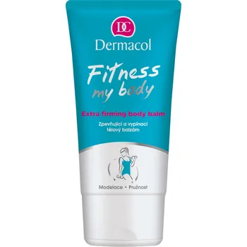 Tělové mléko Dermacol Fitness my Body Zpevňující a vypínací tělový balzám 150 ml