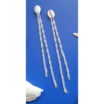 Náušnice Náušnice NR2005, Materiál: Bílé zlato, ryzost 585/1000