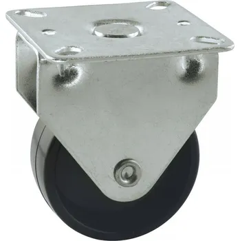 Manipulační pevné kolečko s plastovým kolečkem | Železářství Nábytkové kování,nábytkové panty Kolečka