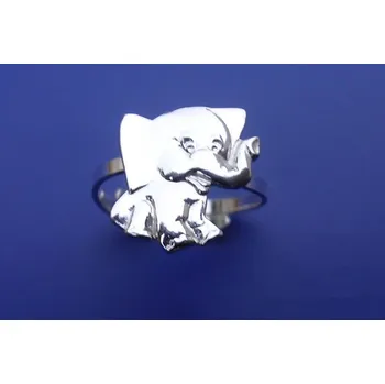 Prsten Prsten slůňátko P064, Materiál: Stříbro, ryzost 925/1000