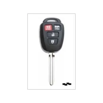 Autoklíč Obal autoklíče Toyota 10 | Železářství Klíče, příslušenství Autoklíče, autozámky Toyota