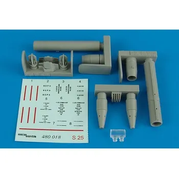 Plastikový model Aerobonus 1/48 S-25-L air-to-ground rocket