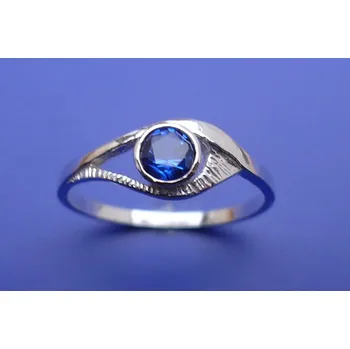 Prsten Prsten se spinelem a plastikou P106/3, Materiál: Stříbro, ryzost 925/1000