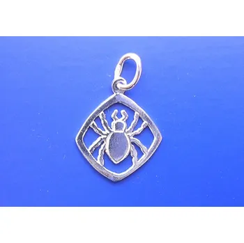 Přívěsek Přívěsek pavouk Z011, Materiál: Bílé zlato, ryzost 585/1000