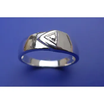 Prsten Prsten s plastikou P111, Materiál: Růžové zlato, ryzost 585/1000