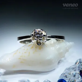 Prsten Rosia - prsten se zirkonem , Materiál: Růžové zlato, ryzost 585/1000