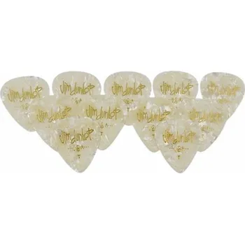 Trsátko Dunlop 483P04MD Classic Celluloid White Pearloid Medium