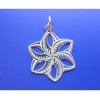 Přívěsek Přívěsek hvězdice Z066, Materiál: Bílé zlato, ryzost 585/1000