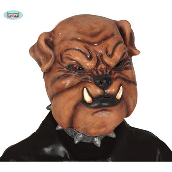 Karnevalová maska Guirca Fiestas Španělsko Latexová maska buldog