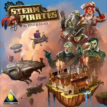 Desková hra Golden Egg Games Steam Pirates