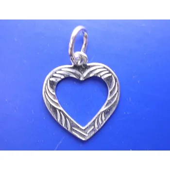 Přívěsek Přívěsek srdce Z012, Materiál: Bílé zlato, ryzost 585/1000